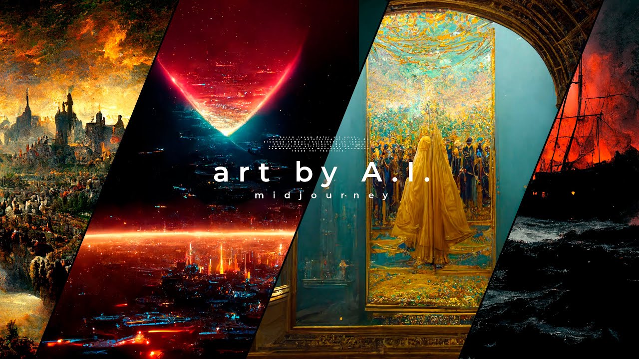 REACTING to ART with ARTIFICIAL INTELLIGENCE | Midjourney AI Tutorial